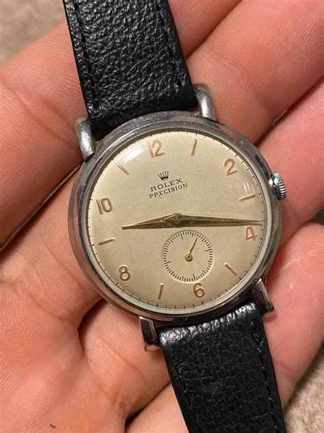 Rolex Precision, Ref. 3141, anni '40. Raro ed elegante orologio da 